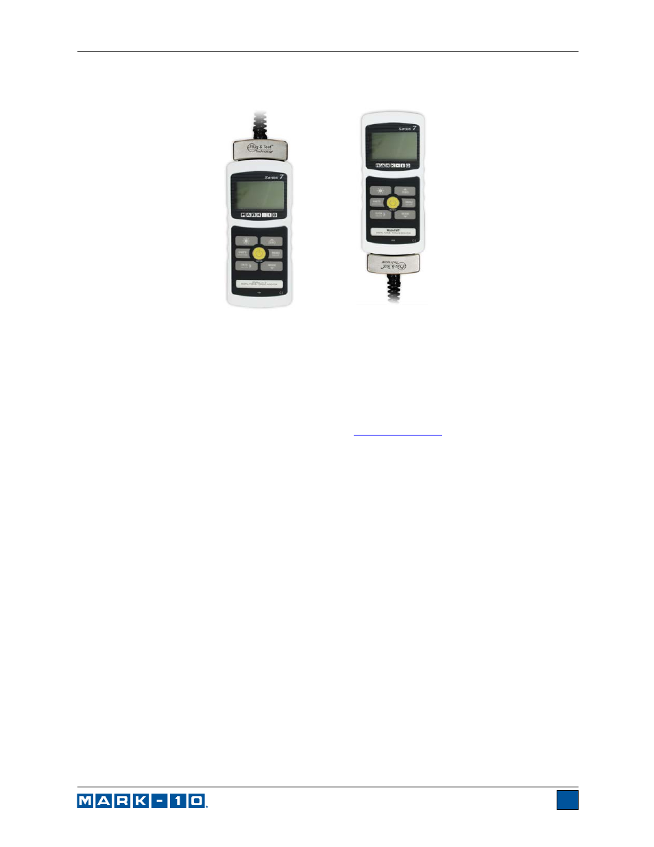 Cooper Instruments & Systems Model 7i Professional Force/Torque Indicator User Manual | Page 7 / 42