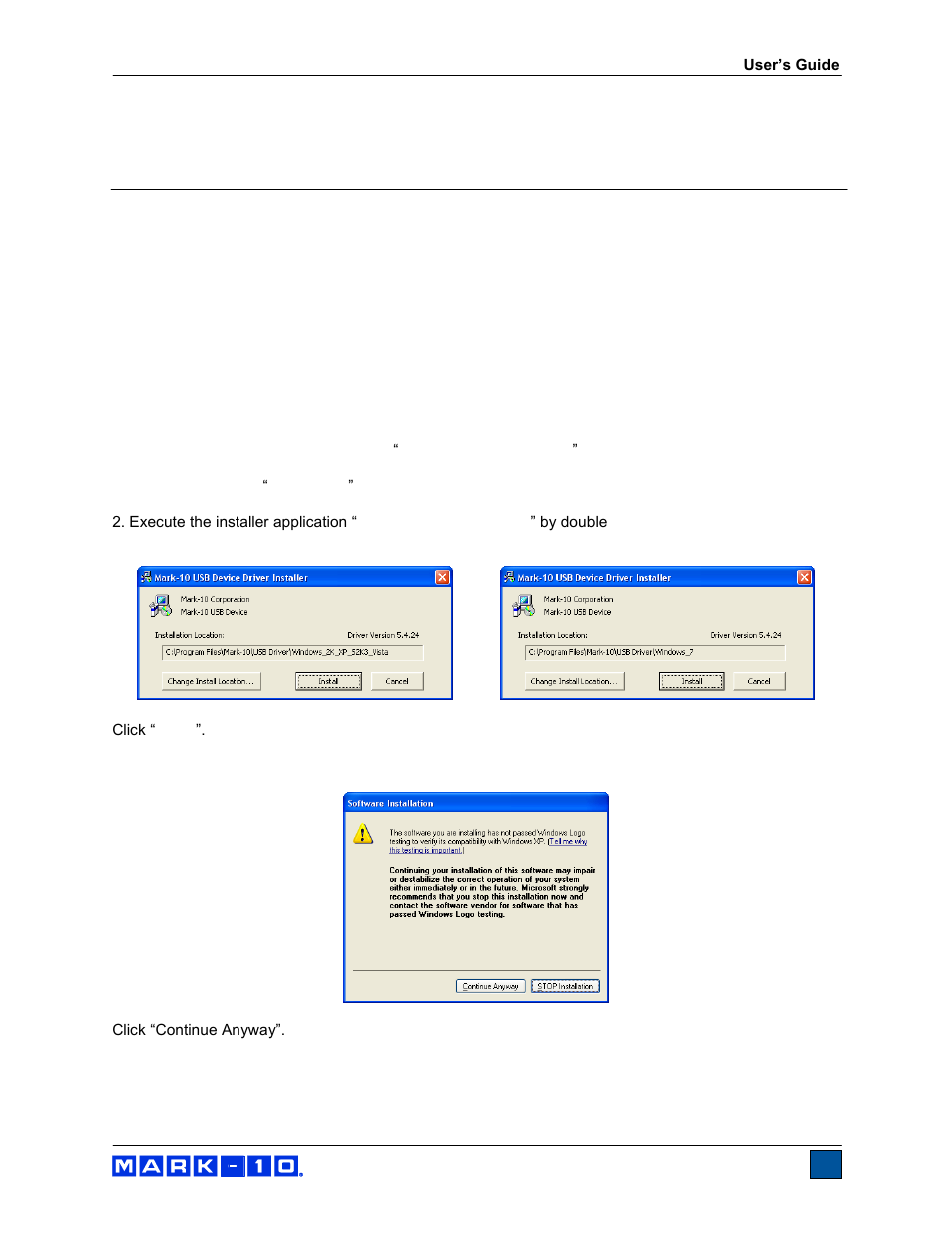 Cooper Instruments & Systems Series M3 Digital Force Gage User Manual | Page 10 / 23