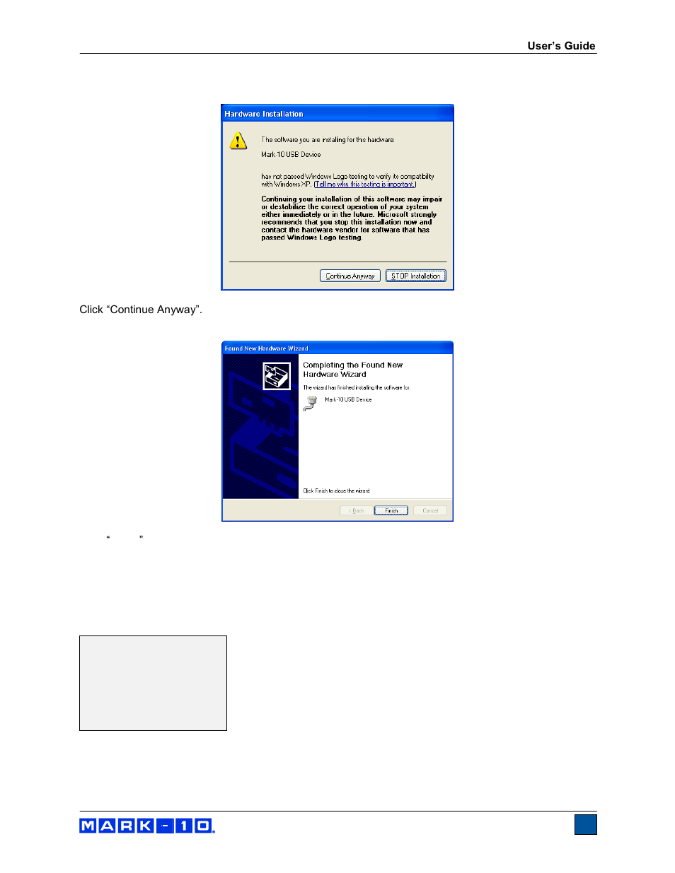 Cooper Instruments & Systems Series M3 Digital Force Gage User Manual | Page 12 / 23