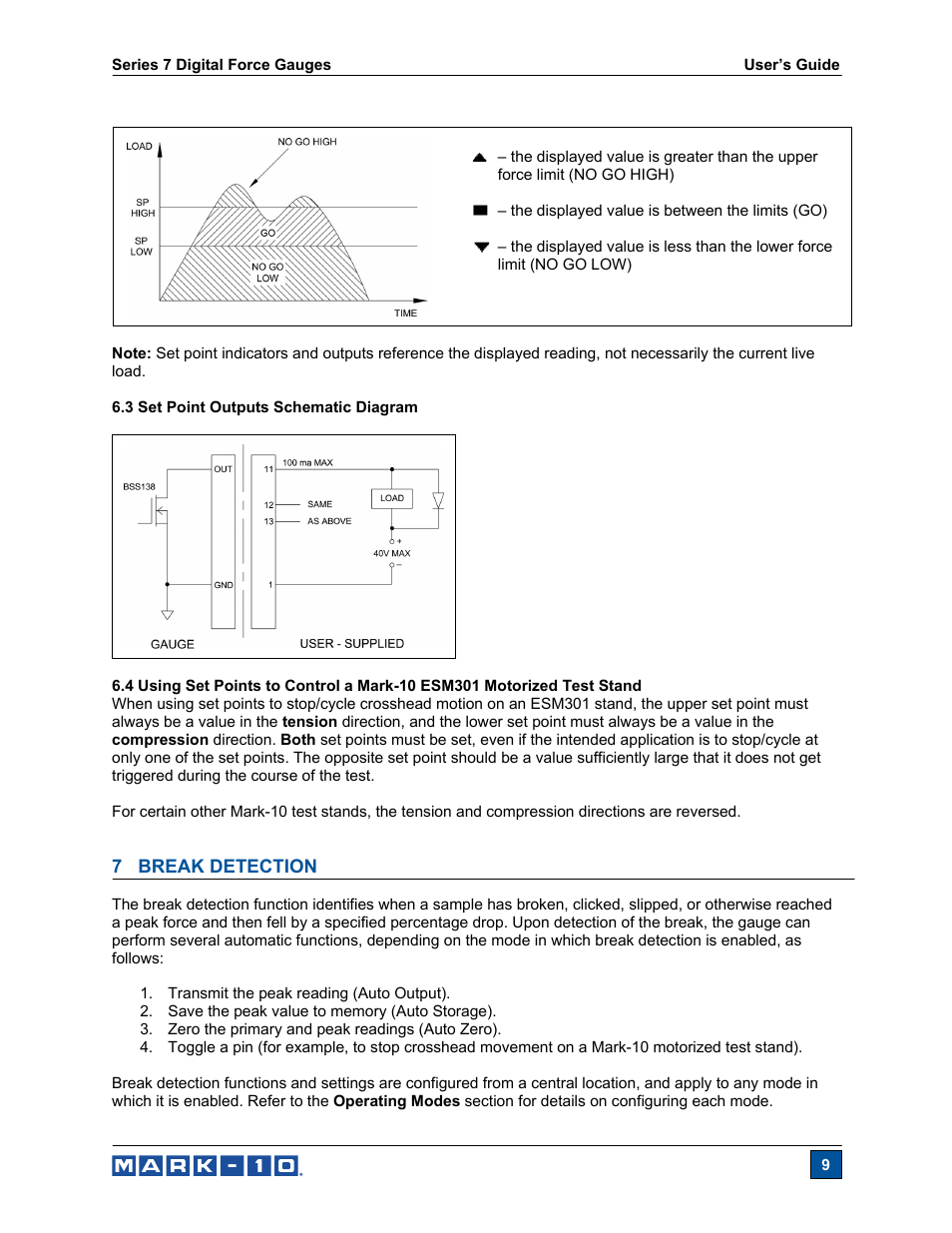 Cooper Instruments & Systems Series M7 Professional Digital Force Gauge User Manual | Page 10 / 41