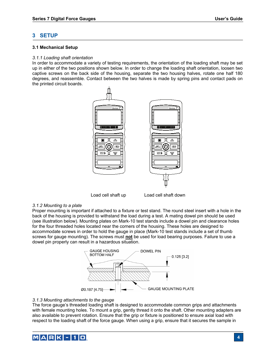 Cooper Instruments & Systems Series M7 Professional Digital Force Gauge User Manual | Page 5 / 41