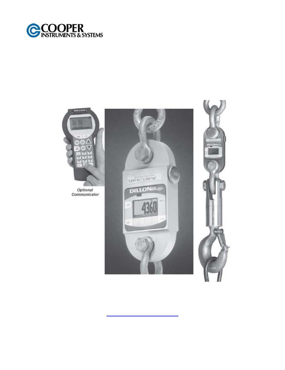 Cooper Instruments & Systems LTL 730 Wireless Tension Link Load Cell User Manual | 29 pages