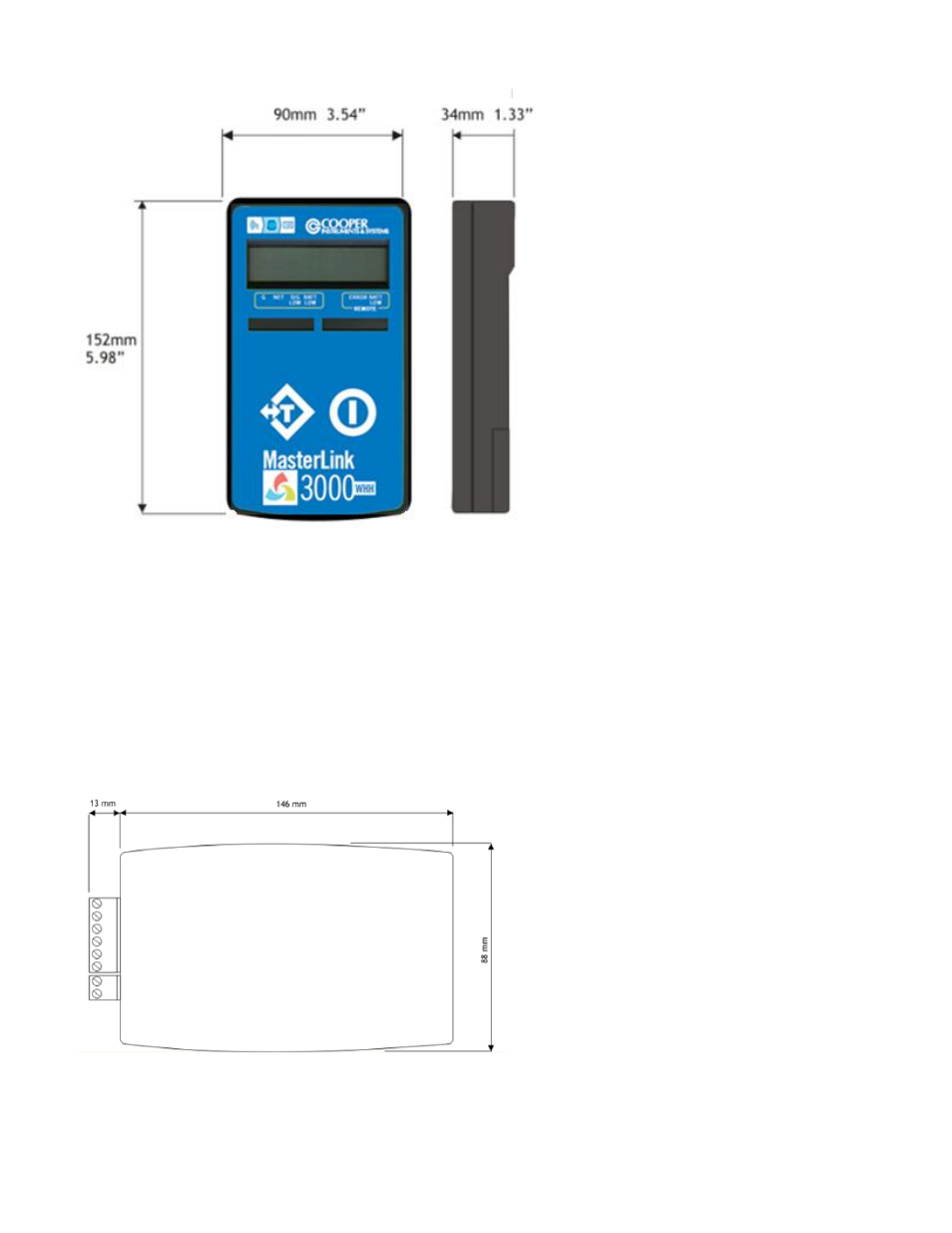Cooper Instruments & Systems MasterLink 3000 Wireless Load Cell Amplifier User Manual | Page 5 / 21