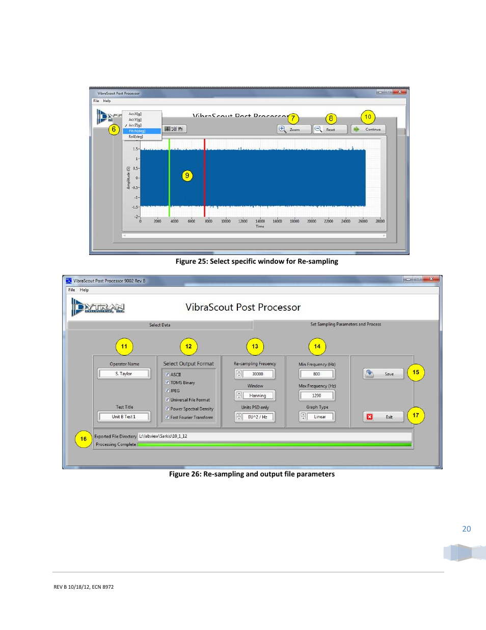 Cooper Instruments & Systems Dytran 5340 USB Triaxial Accelerometer User Manual | Page 20 / 22
