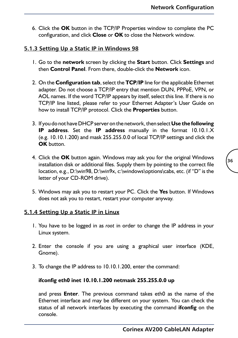 Black Box AV200 User Manual | Page 38 / 44