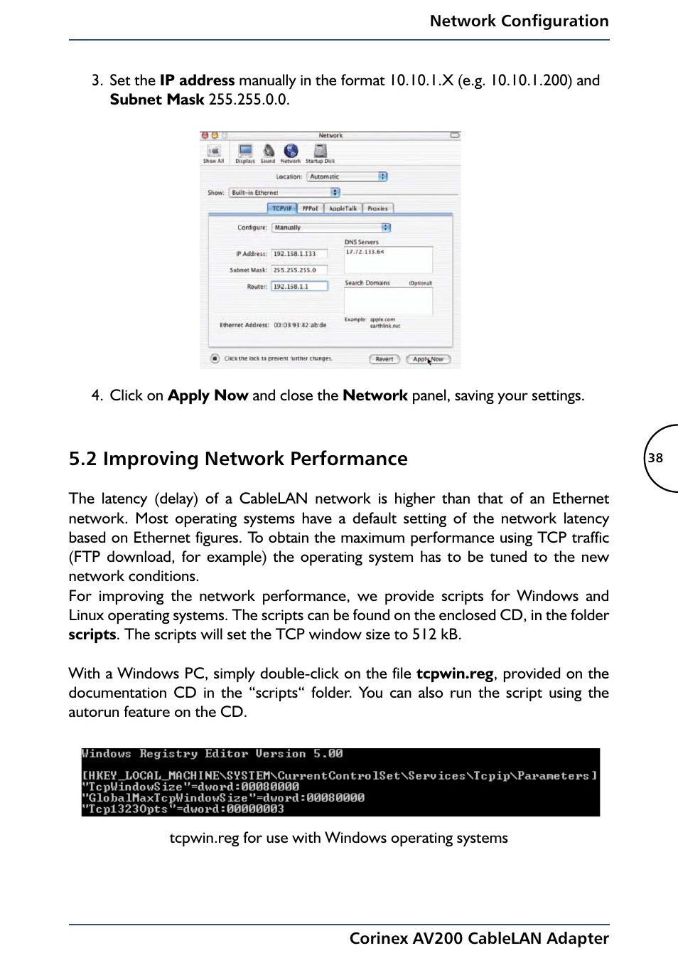 2 improving network performance | Black Box AV200 User Manual | Page 40 / 44