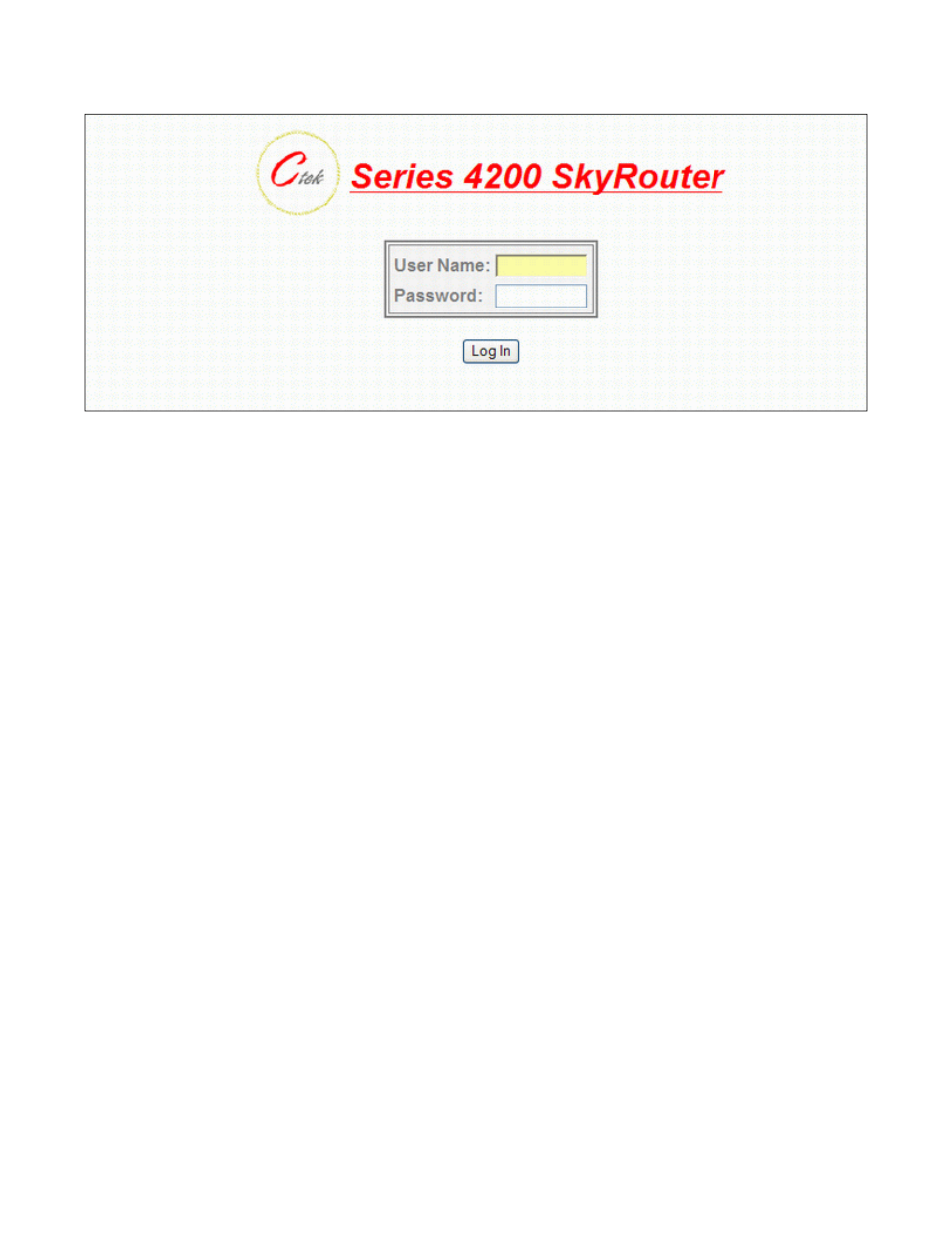 CTEK Z4200U SkyRouter User Manual | Page 12 / 56