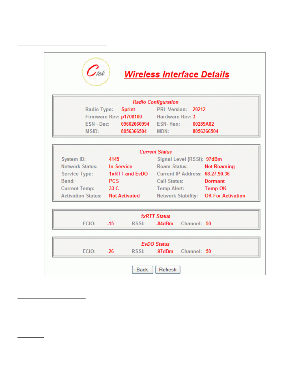 CTEK Z4200U SkyRouter User Manual | Page 27 / 56