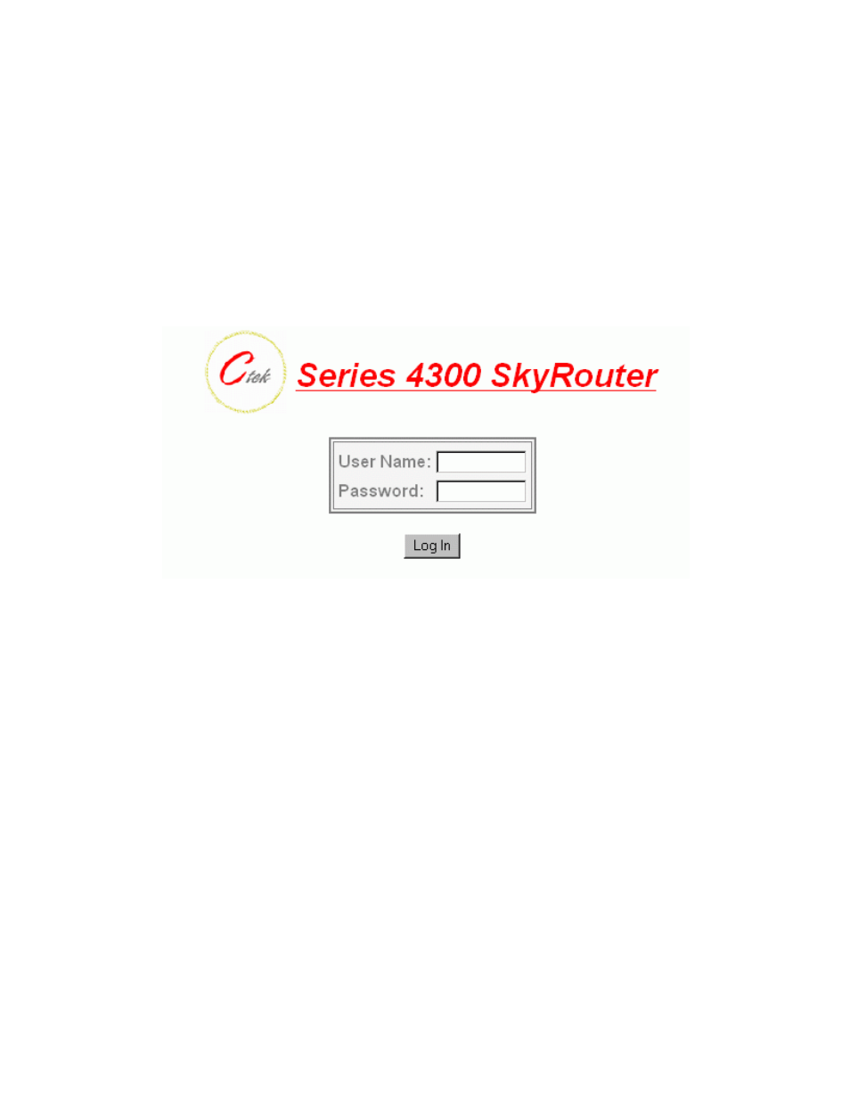CTEK Z4300U SkyRouter User Manual | Page 10 / 39