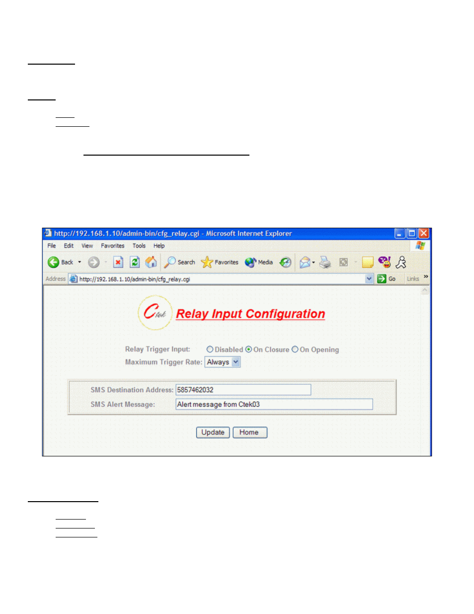 CTEK Z4300U SkyRouter User Manual | Page 17 / 39