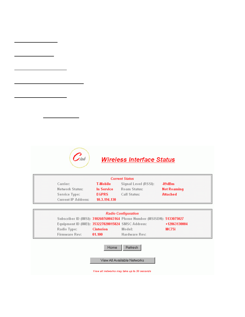 CTEK Z4300U SkyRouter User Manual | Page 19 / 39