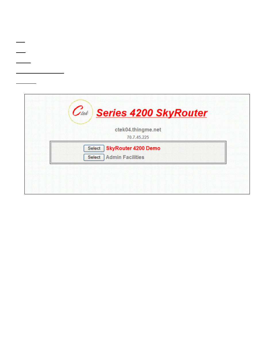 CTEK M4200E SkyRouter User Manual | Page 21 / 36