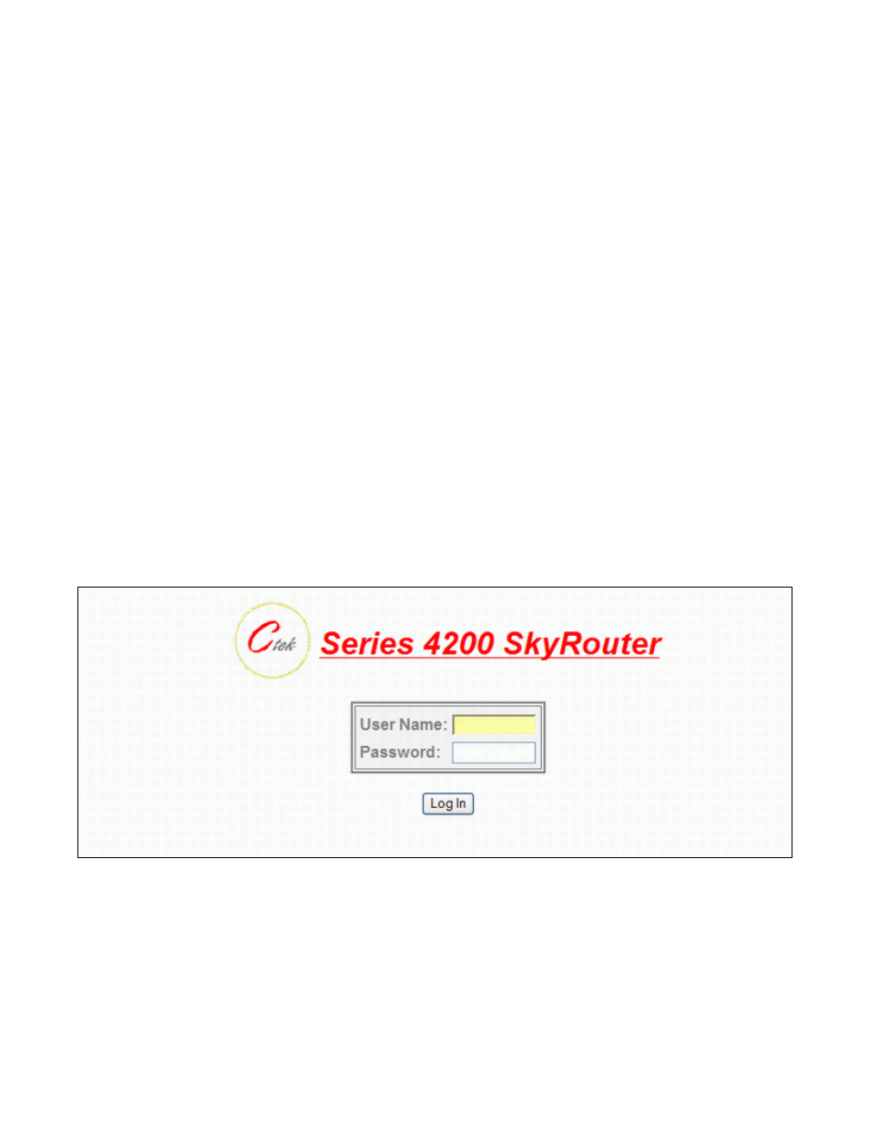 4 administration, configuration and status | CTEK M4400E SkyRouter User Manual | Page 11 / 36