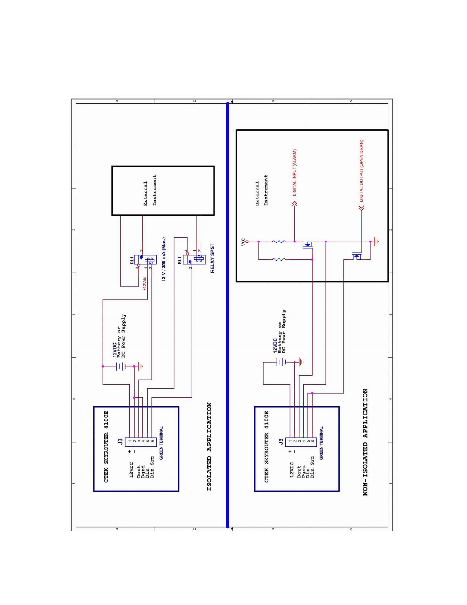 7 appendix a | CTEK M4400E SkyRouter User Manual | Page 34 / 36
