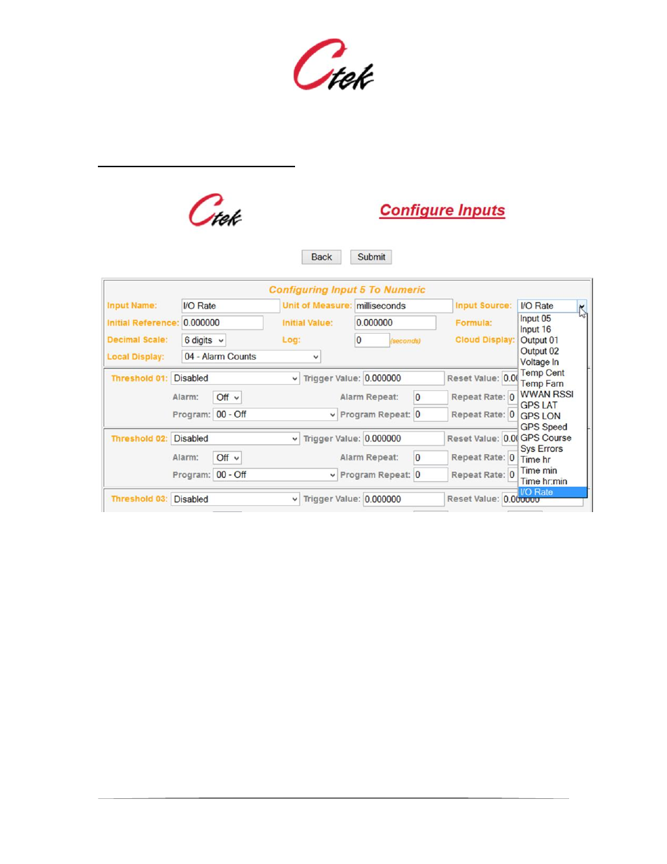 CTEK Automation Control Application APN007 User Manual | Page 28 / 51