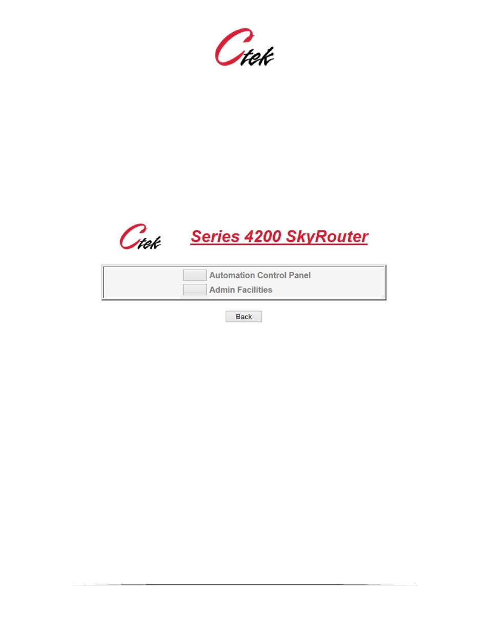 The control panel | CTEK Automation Control Application APN007 User Manual | Page 41 / 51