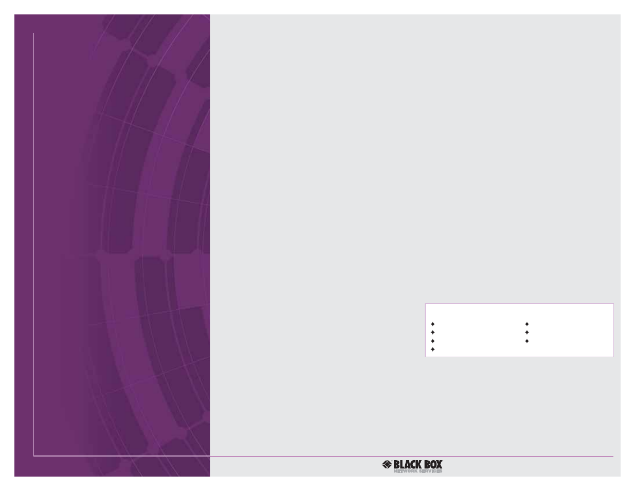 2 of 3, Features, Overview | Tech specs, What‘s included | Black Box 640 User Manual | Page 2 / 3