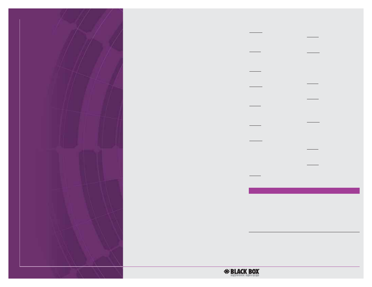 2 of 2, Features, Overview | Tech specs | Black Box Mobile Headset User Manual | Page 2 / 2
