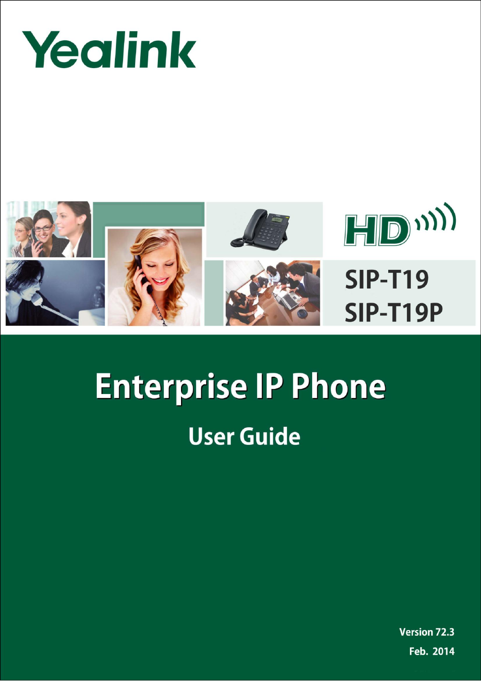 Yealink SIP-T19 User Manual | 126 pages