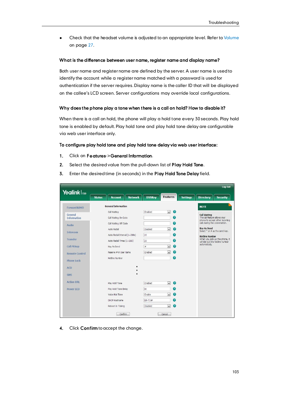 Yealink SIP-T19 User Manual | Page 113 / 126