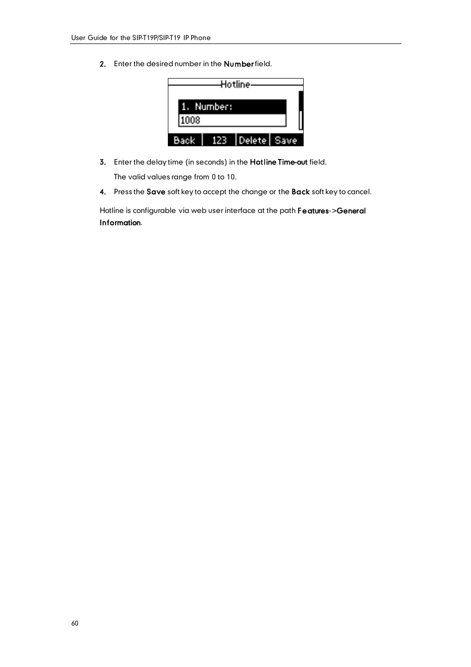 Yealink SIP-T19 User Manual | Page 70 / 126