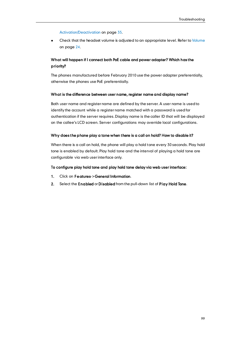Yealink SIP-T20 User Manual | Page 111 / 126