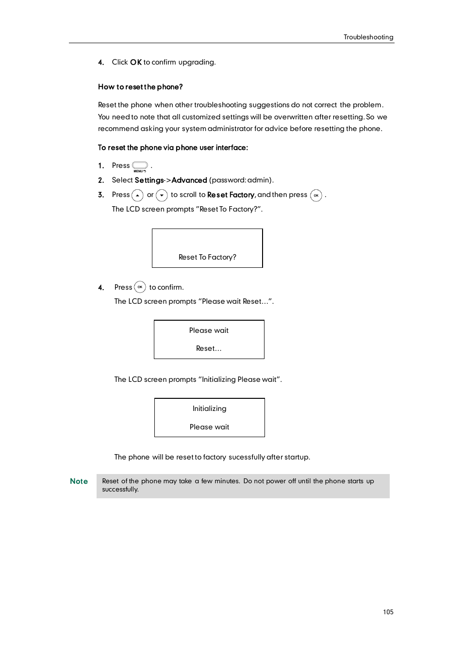 Yealink SIP-T20 User Manual | Page 117 / 126