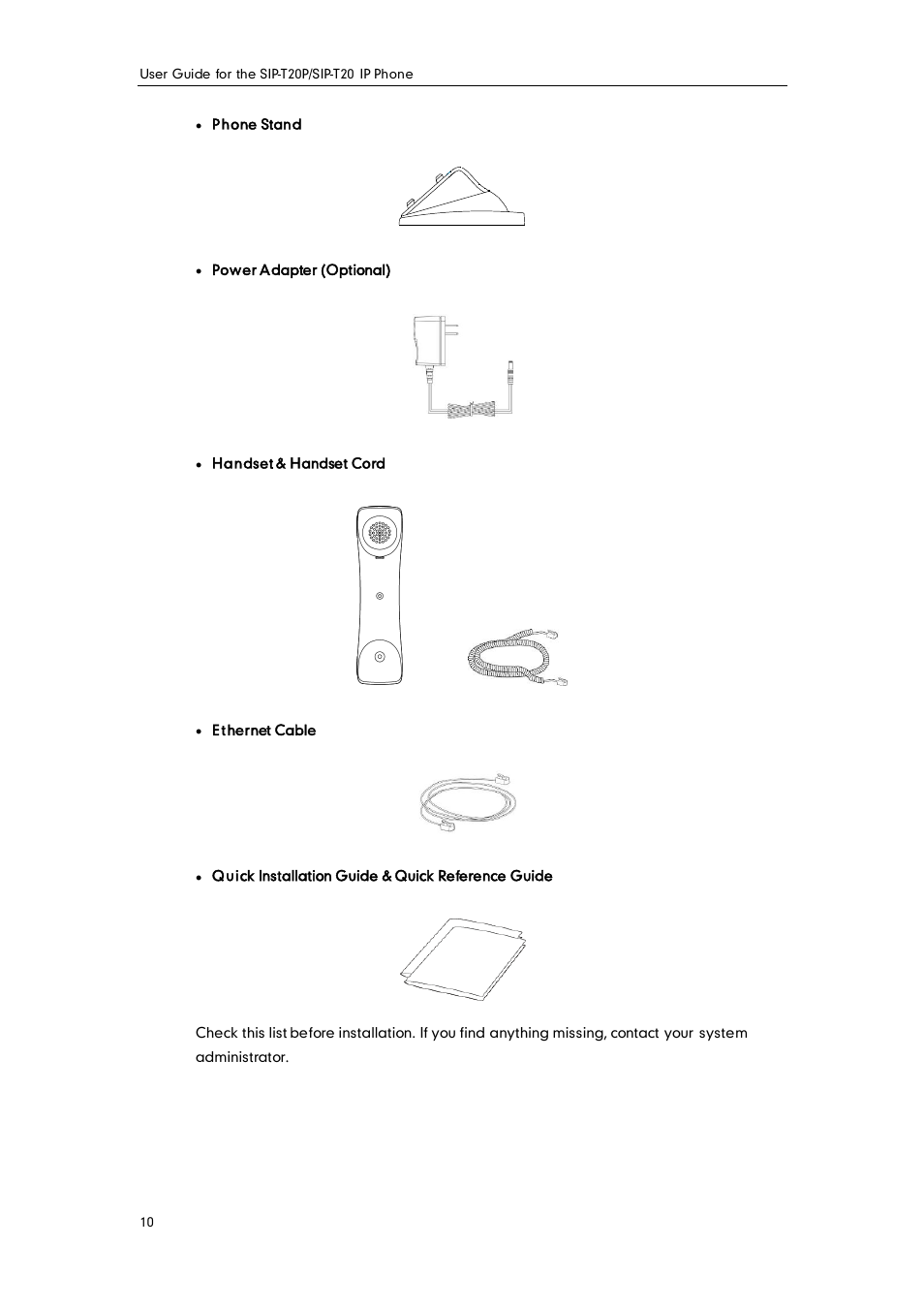 Yealink SIP-T20 User Manual | Page 22 / 126