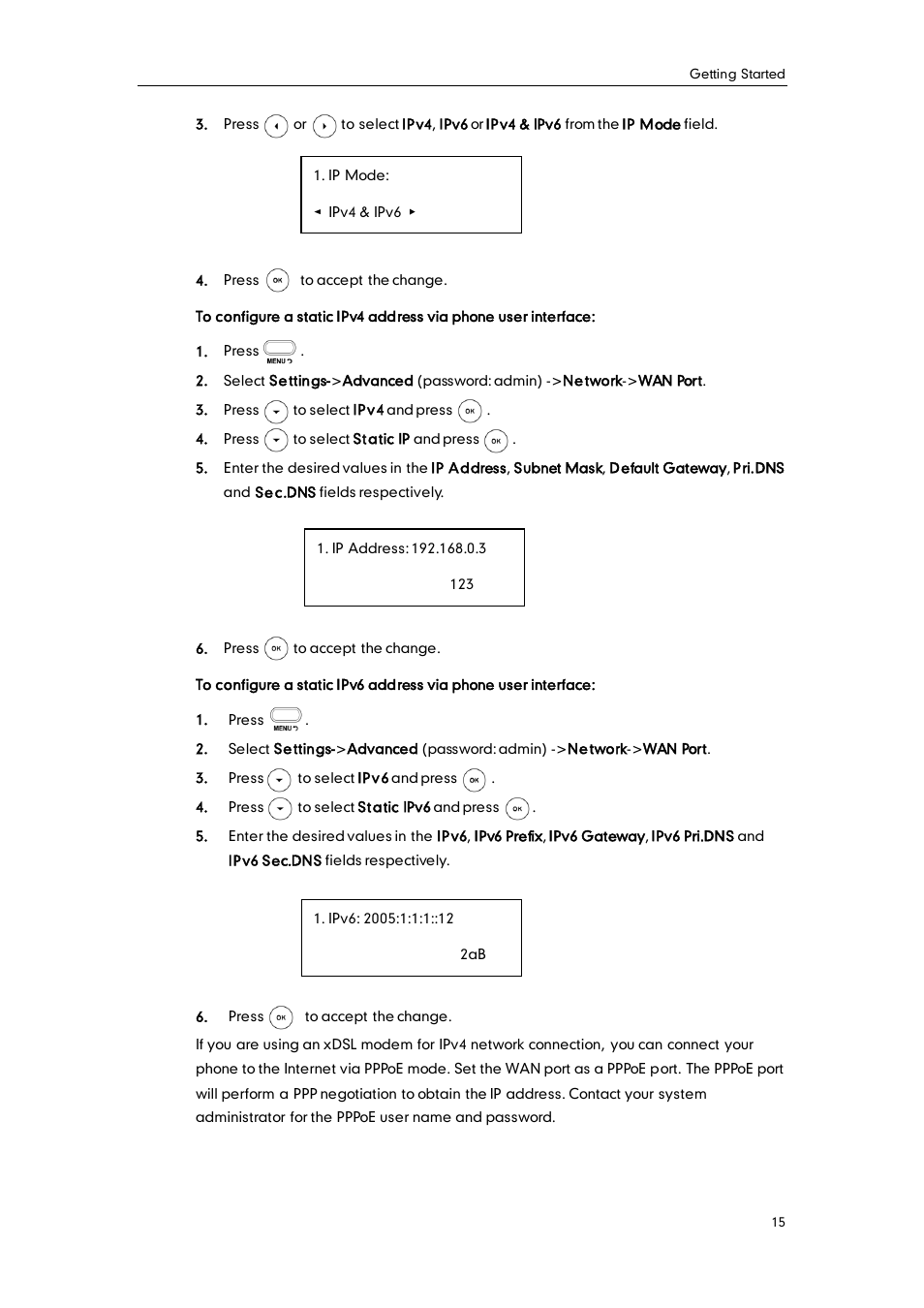 Yealink SIP-T20 User Manual | Page 27 / 126