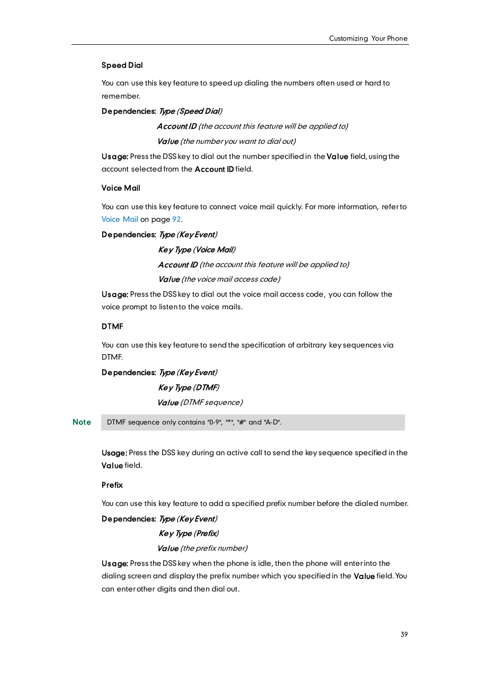 Yealink SIP-T20 User Manual | Page 51 / 126