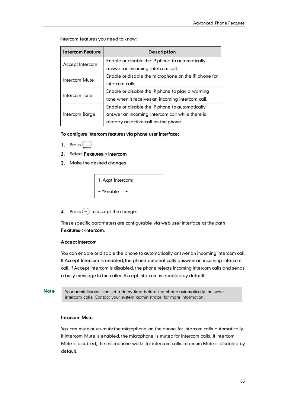 Yealink SIP-T20 User Manual | Page 97 / 126