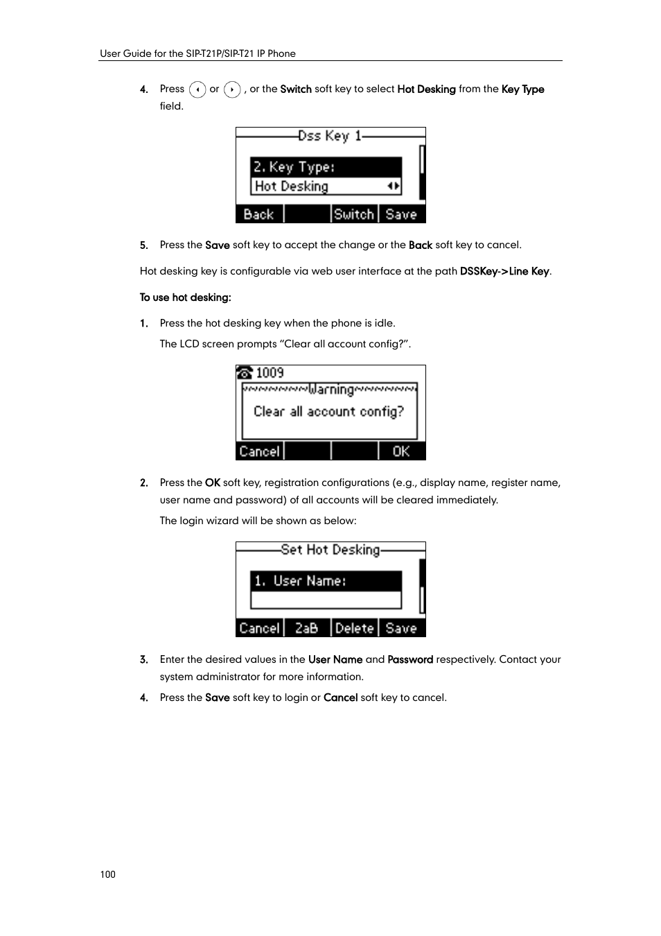 Yealink SIP-T21 User Manual | Page 110 / 142