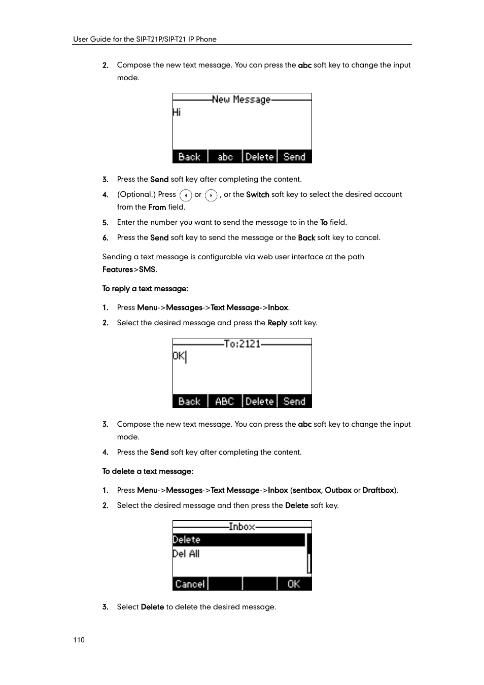 Yealink SIP-T21 User Manual | Page 120 / 142