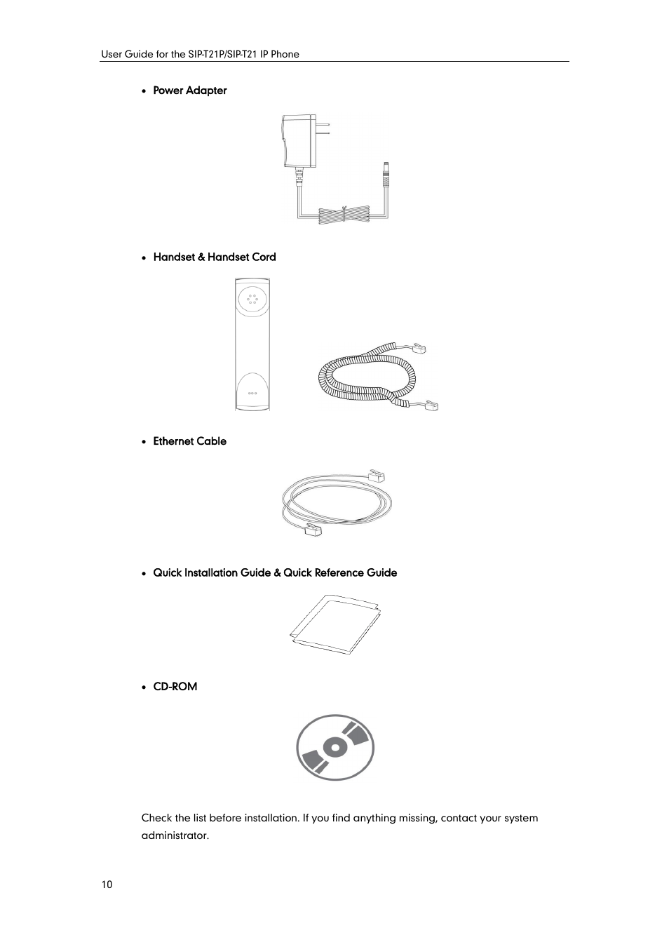Yealink SIP-T21 User Manual | Page 20 / 142