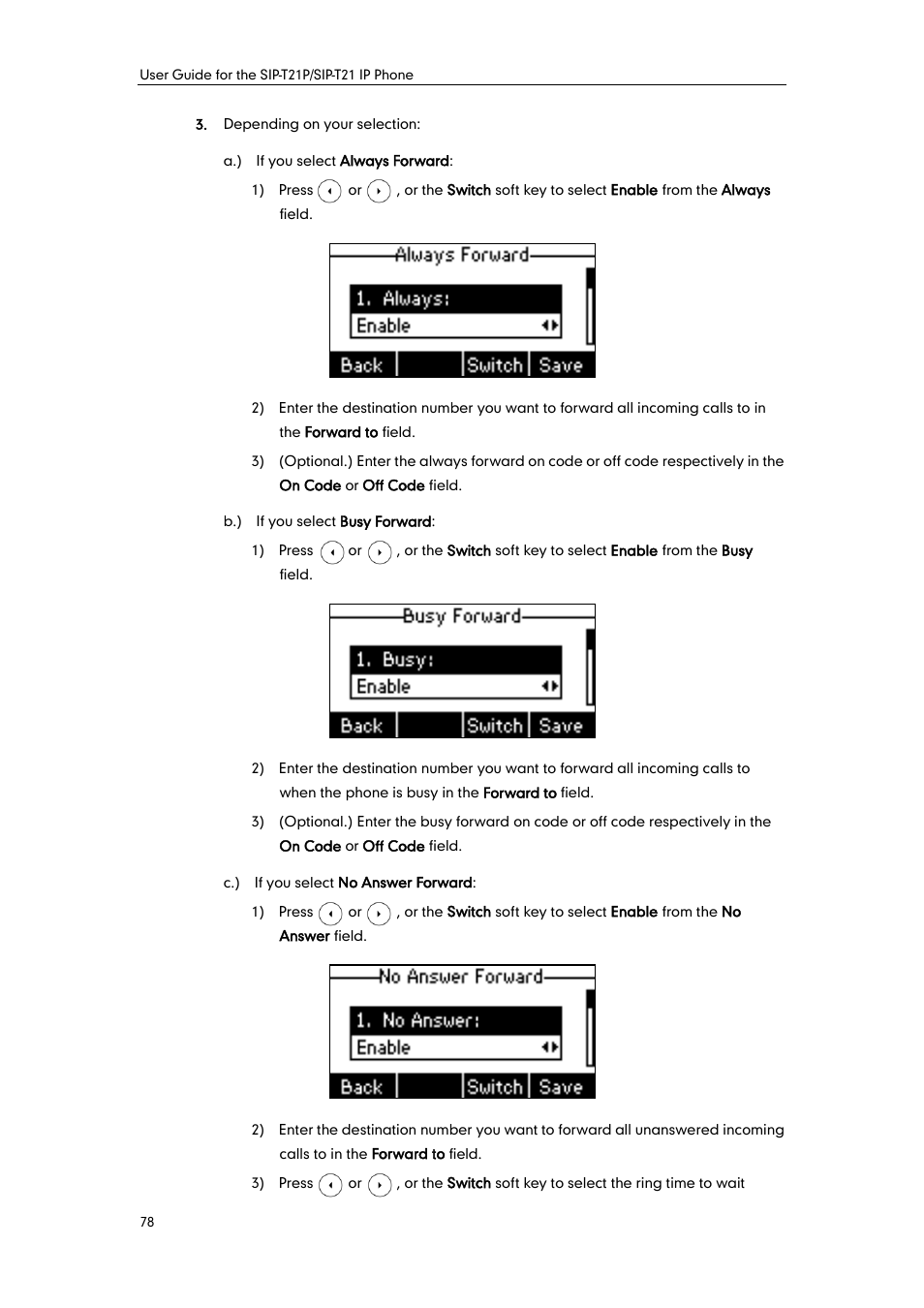 Yealink SIP-T21 User Manual | Page 88 / 142