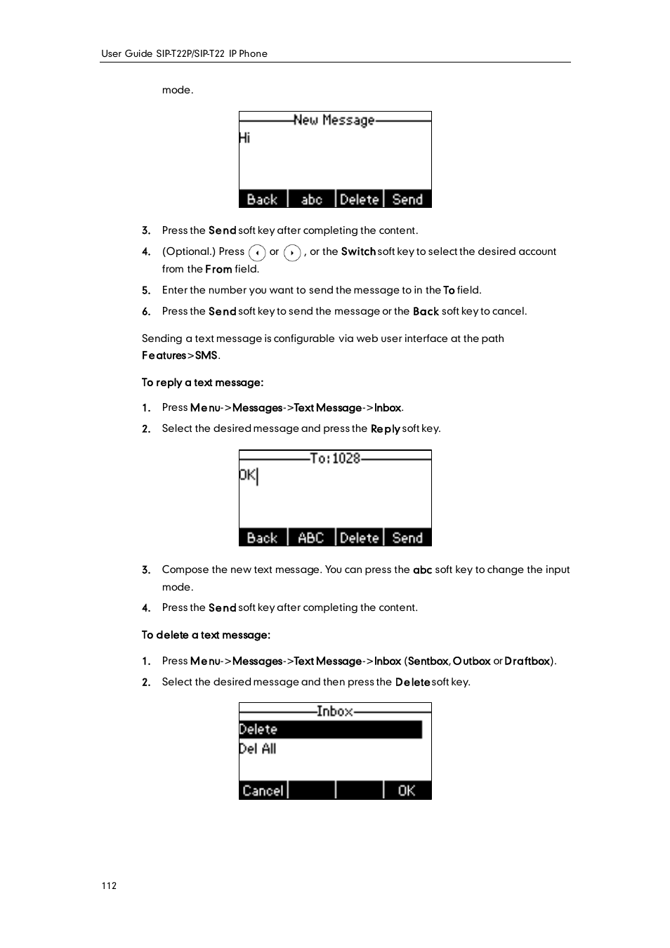 Yealink SIP-T22 User Manual | Page 124 / 146