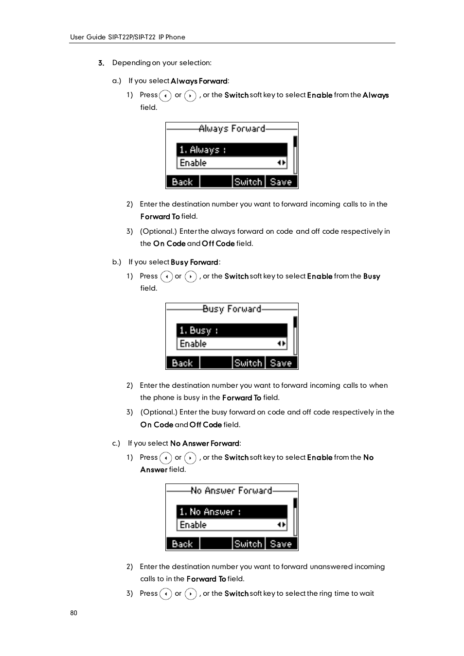 Yealink SIP-T22 User Manual | Page 92 / 146