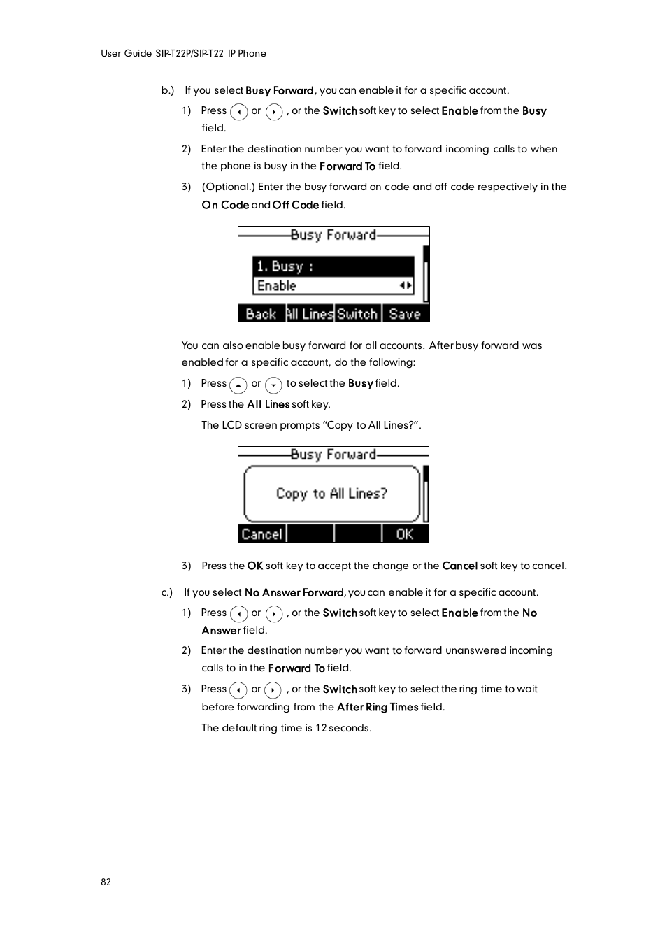Yealink SIP-T22 User Manual | Page 94 / 146