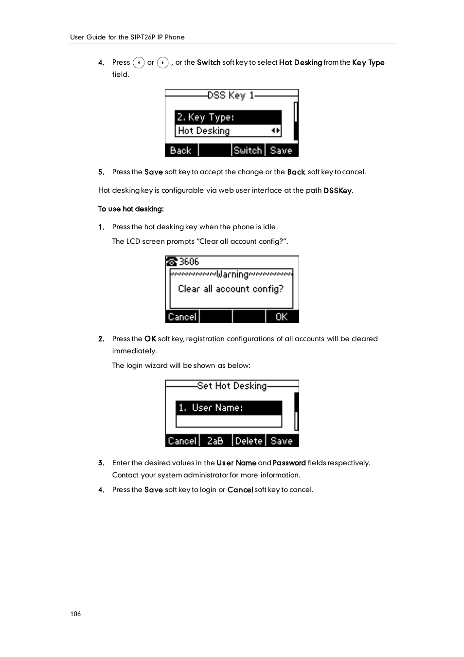 Yealink SIP-T26P User Manual | Page 118 / 150