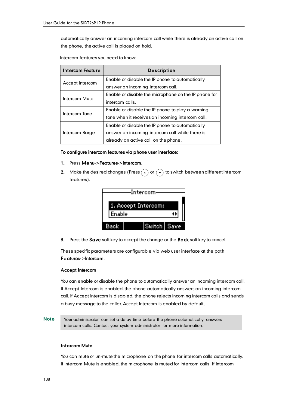 Yealink SIP-T26P User Manual | Page 120 / 150