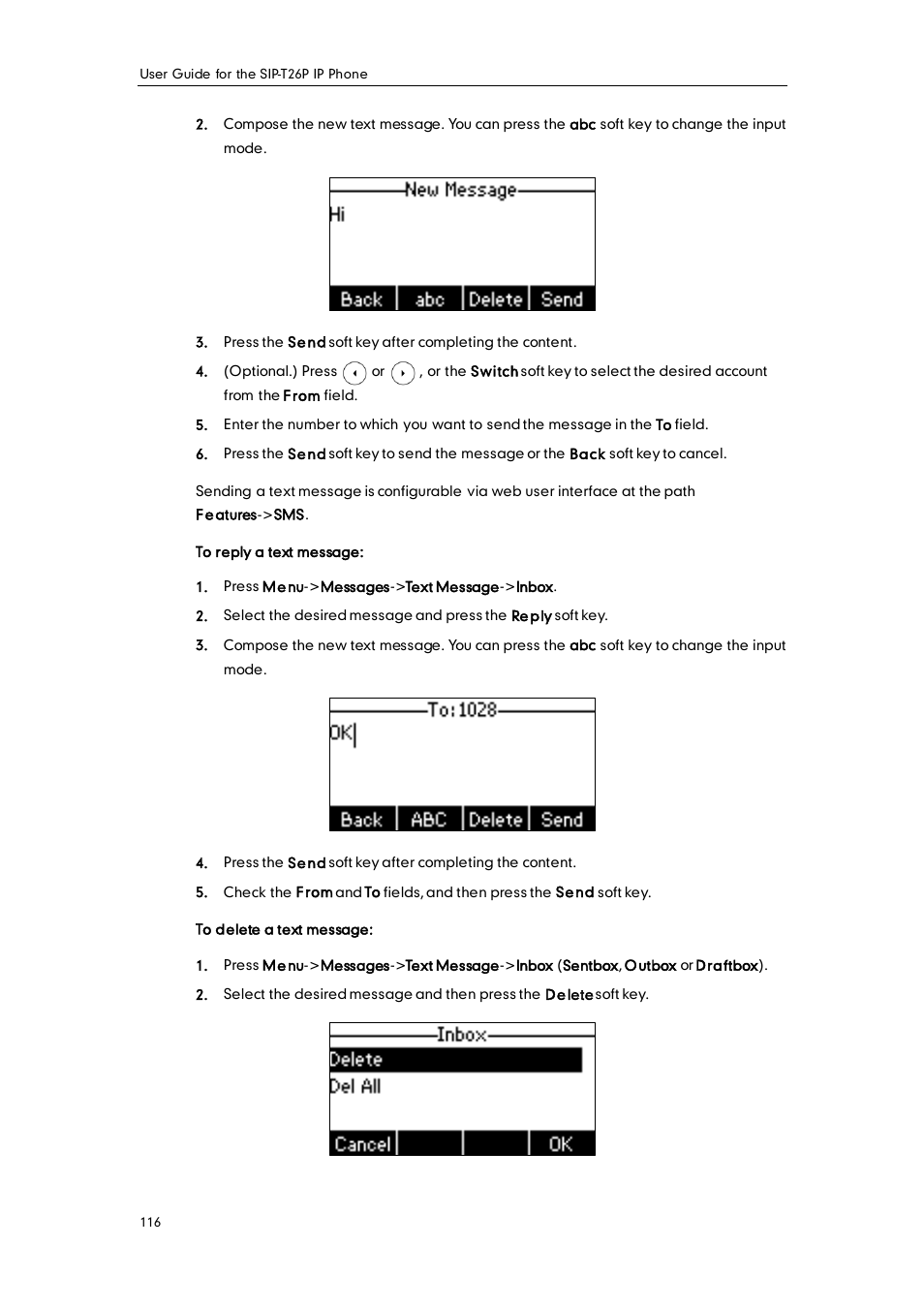 Yealink SIP-T26P User Manual | Page 128 / 150