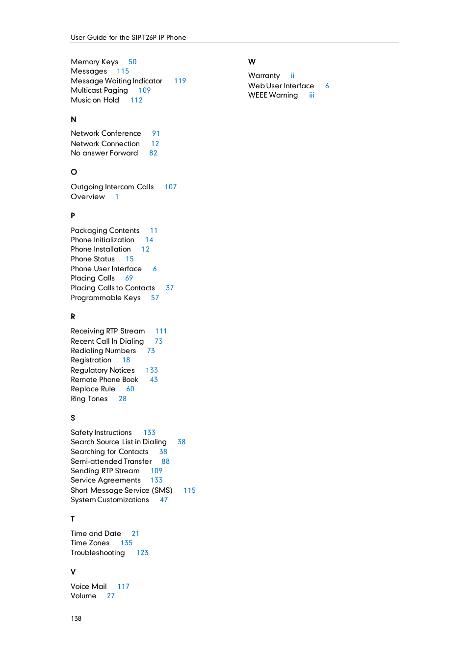 Yealink SIP-T26P User Manual | Page 150 / 150