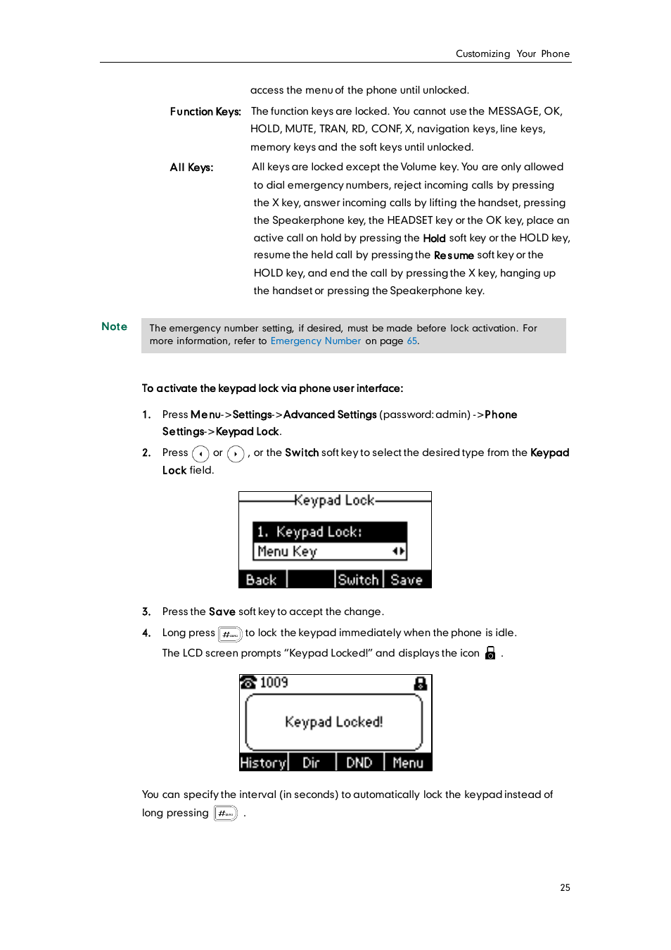 Yealink SIP-T26P User Manual | Page 37 / 150
