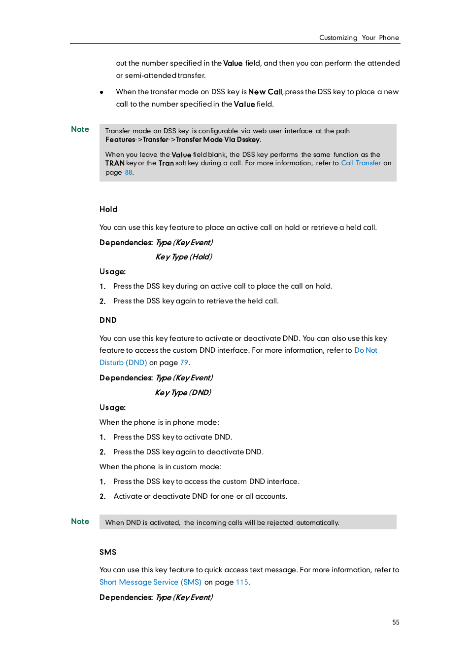 Yealink SIP-T26P User Manual | Page 67 / 150