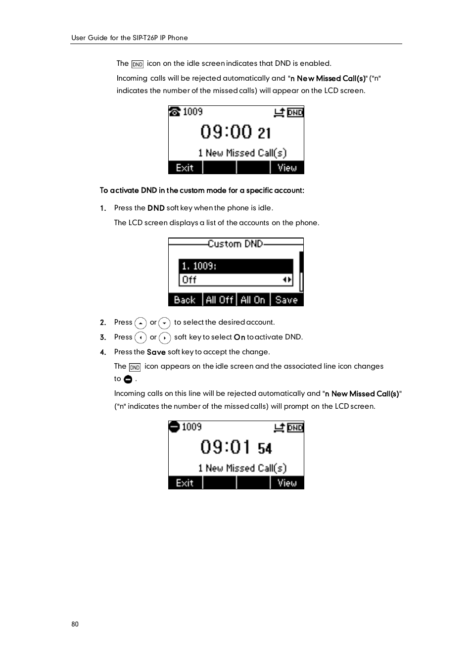 Yealink SIP-T26P User Manual | Page 92 / 150