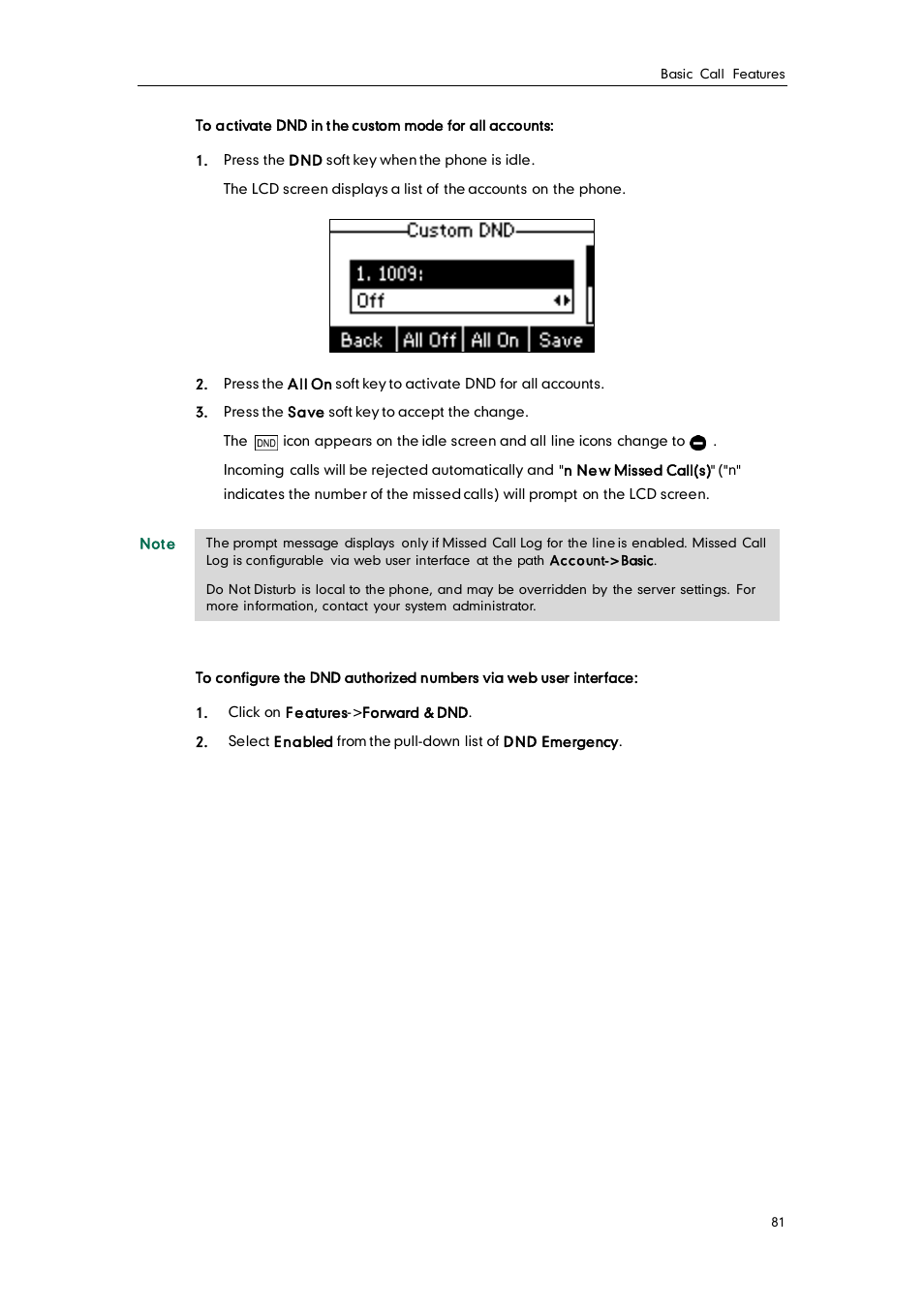 Yealink SIP-T26P User Manual | Page 93 / 150