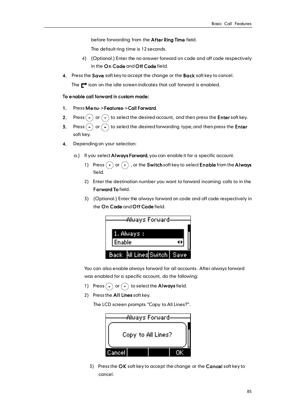 Yealink SIP-T26P User Manual | Page 97 / 150