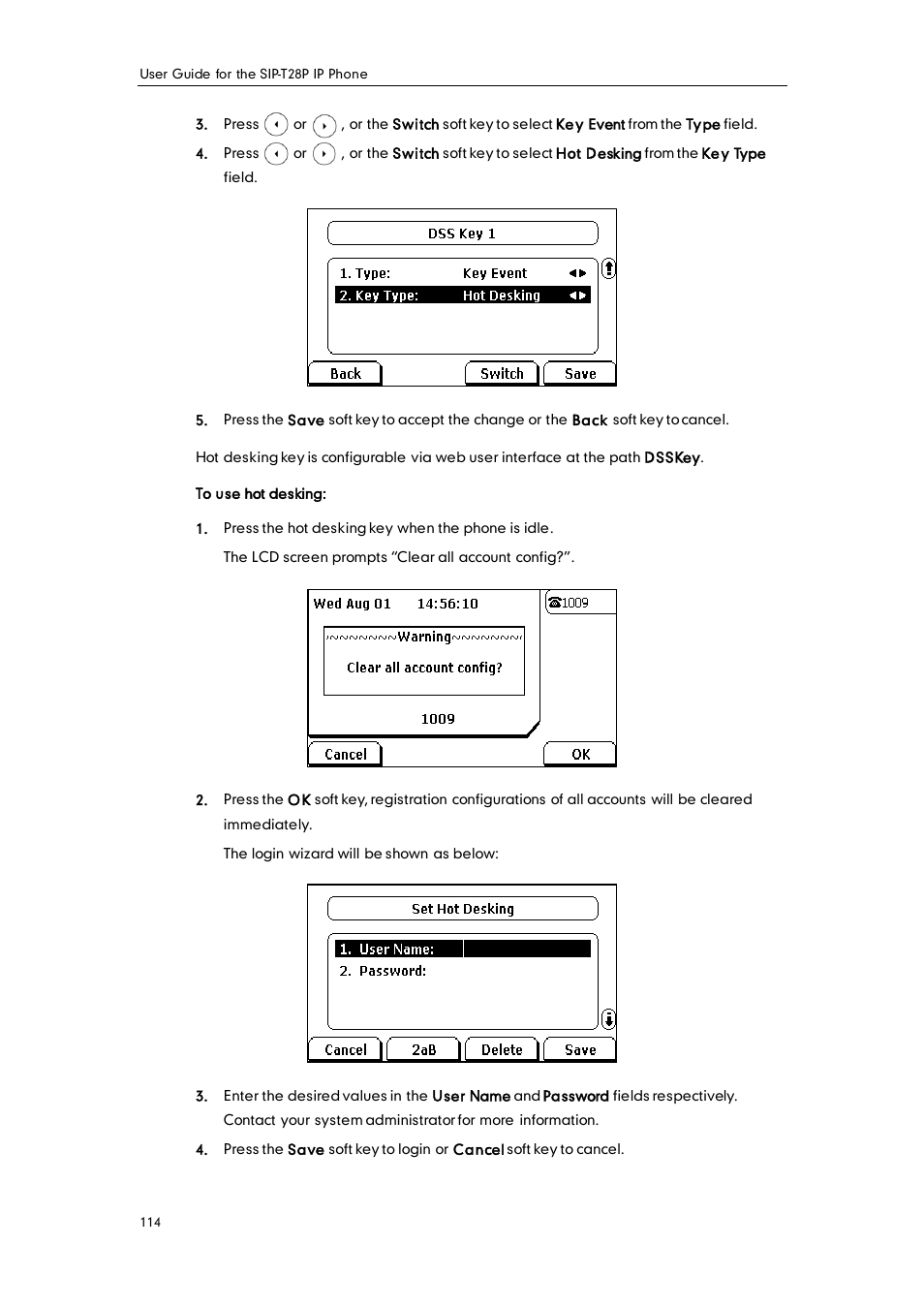 Yealink SIP-T28P User Manual | Page 126 / 158