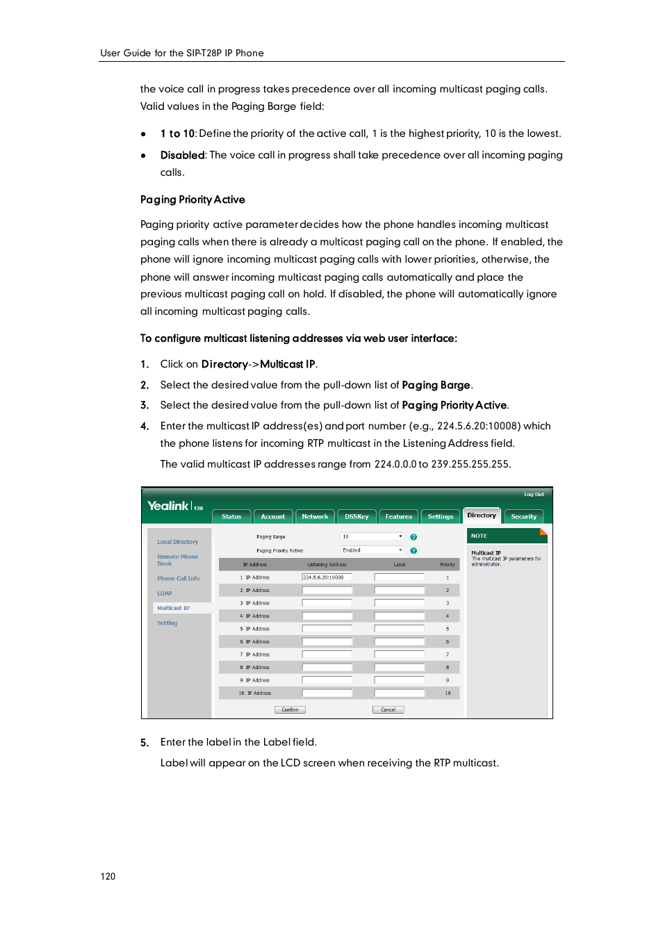 Yealink SIP-T28P User Manual | Page 132 / 158