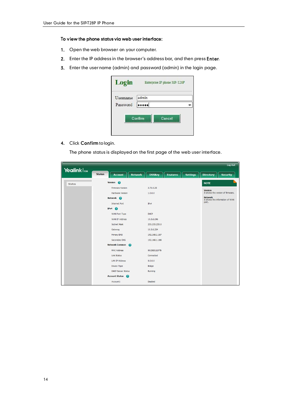 Yealink SIP-T28P User Manual | Page 26 / 158